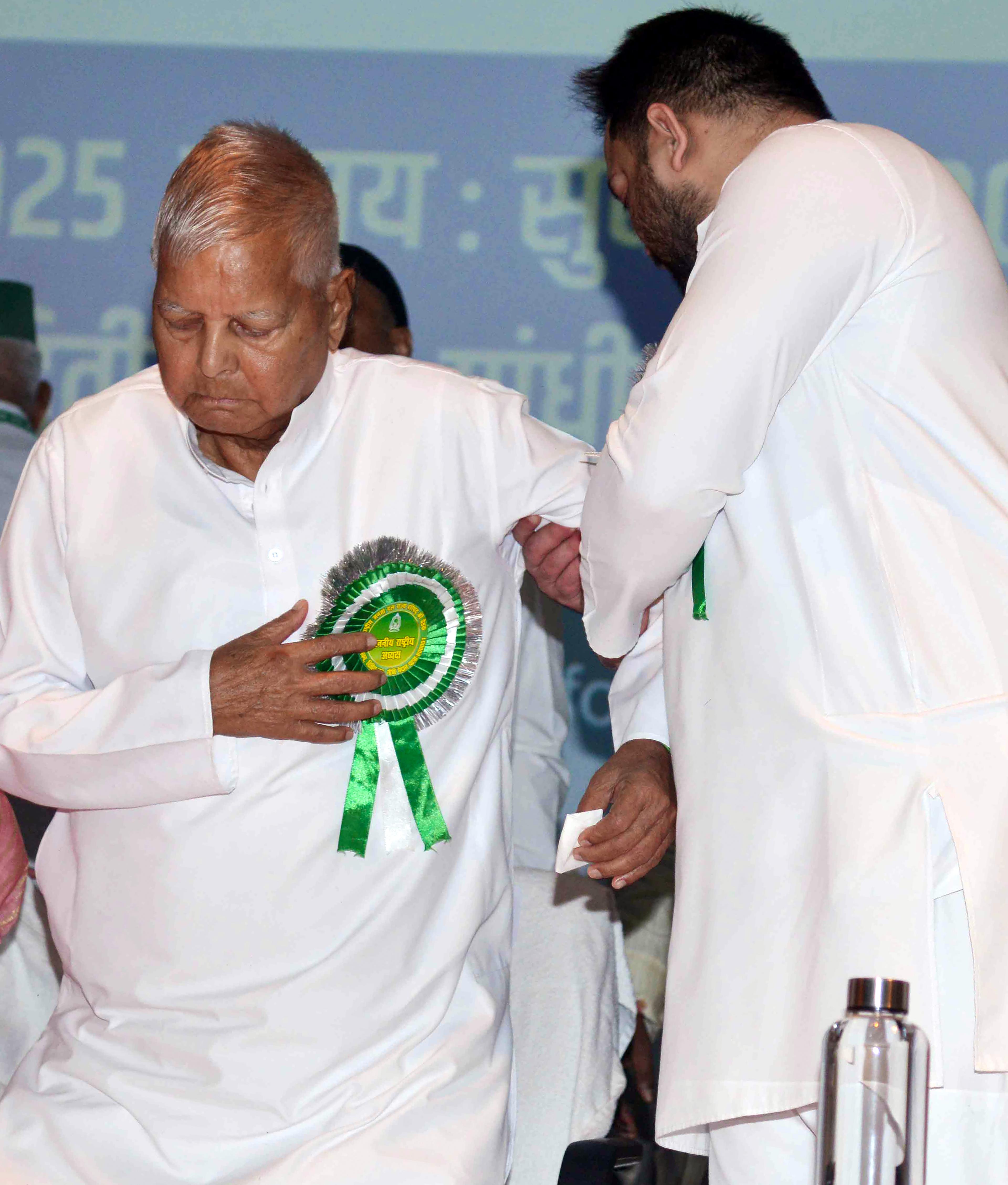 Lalu Yadav files nomination for 13th term as RJD National President; likely to be re-elected unopposed