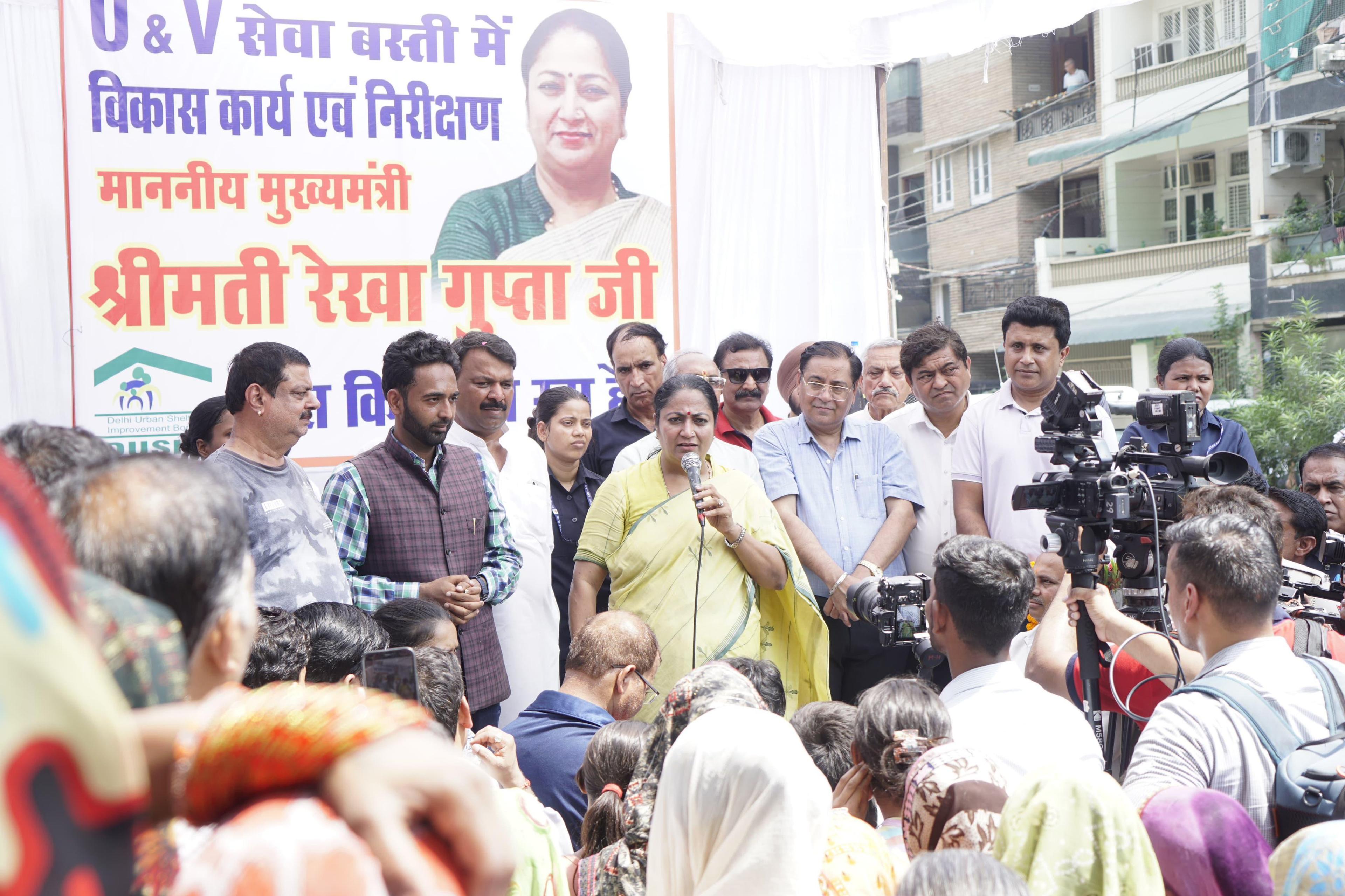 No demolition threat to slums in Delhi: CM Rekha Gupta