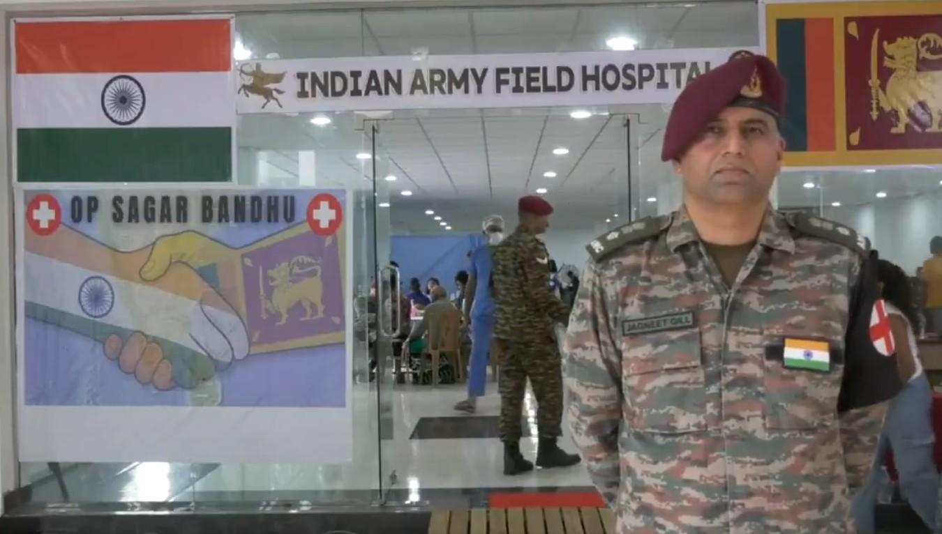 Indian Army sets up full-scale field hospital in flood-hit Sri Lanka under Op Sagar Bandhu