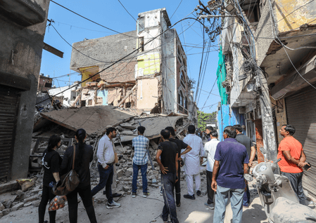 Two women buried as dilapidated house collapses in Jaipur; elderly lady dies on spot