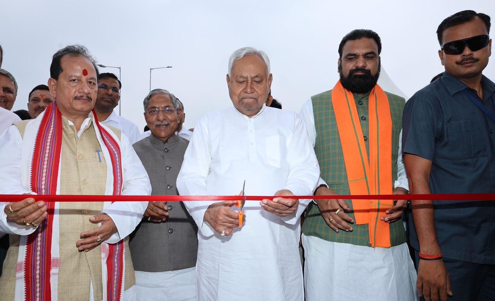 CM Nitish Kumar inaugurates six-lane Ganga bridge connecting Patna to north Bihar