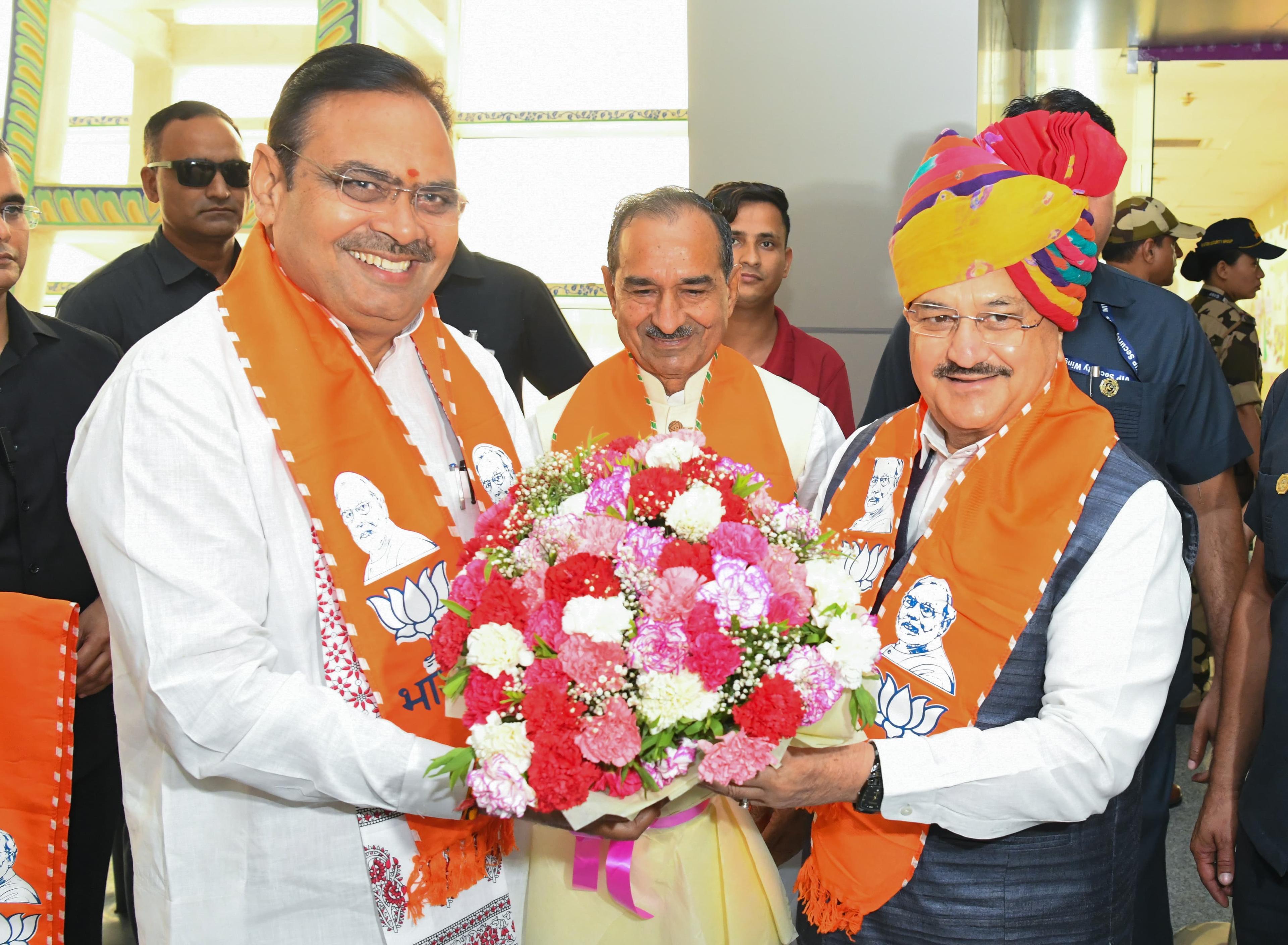 Double-engine government is Rajasthan’s strength: J.P. Nadda