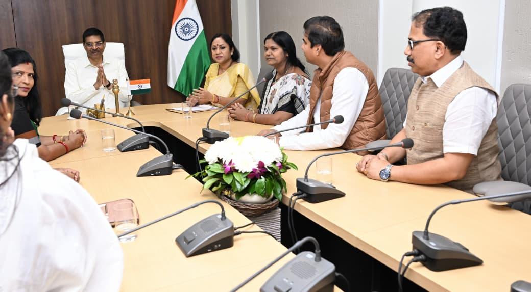 BJD delegation urges Odisha Guv to act against BJP MLA for remarks on Gandhi, women