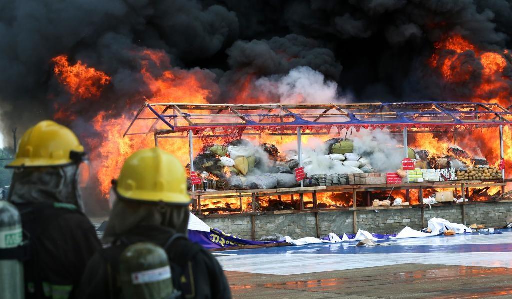 Two million stimulant tablets seized in eastern Myanmar