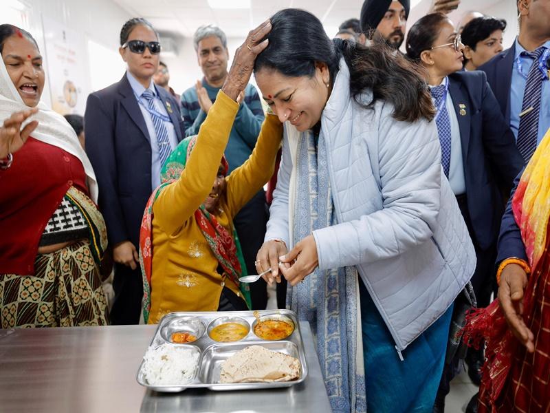 64,446 people served by Atal Canteens in 72 hours: Delhi CM Rekha Gupta