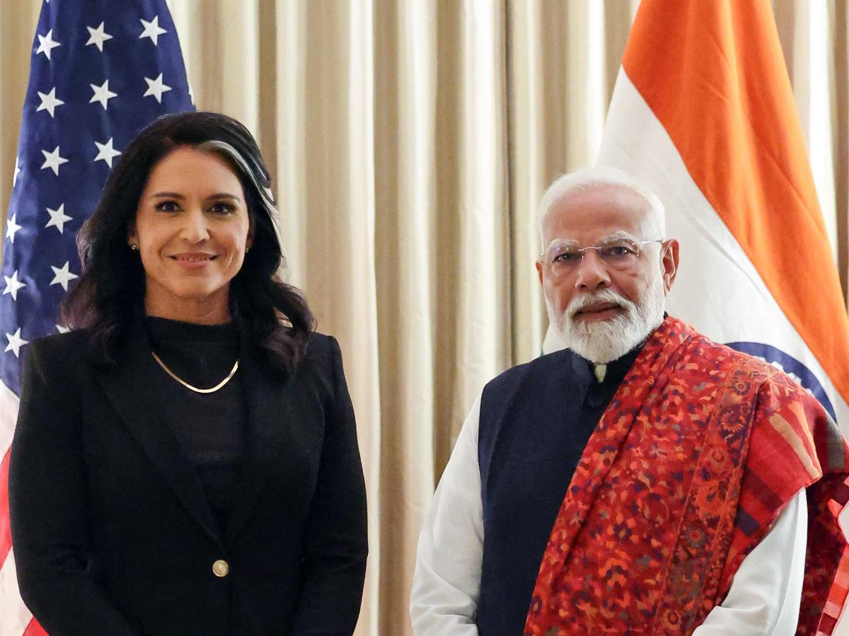Prime Minister Narendra Modi Tulsi Gabbard