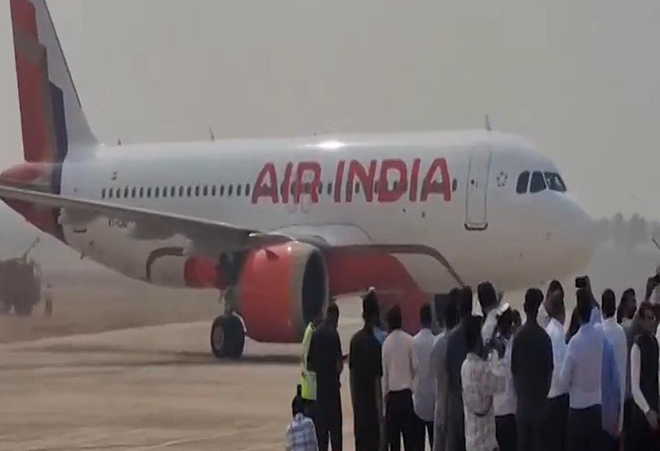 Andhra Pradesh: First test flight lands successfully at Bhogapuram Airport