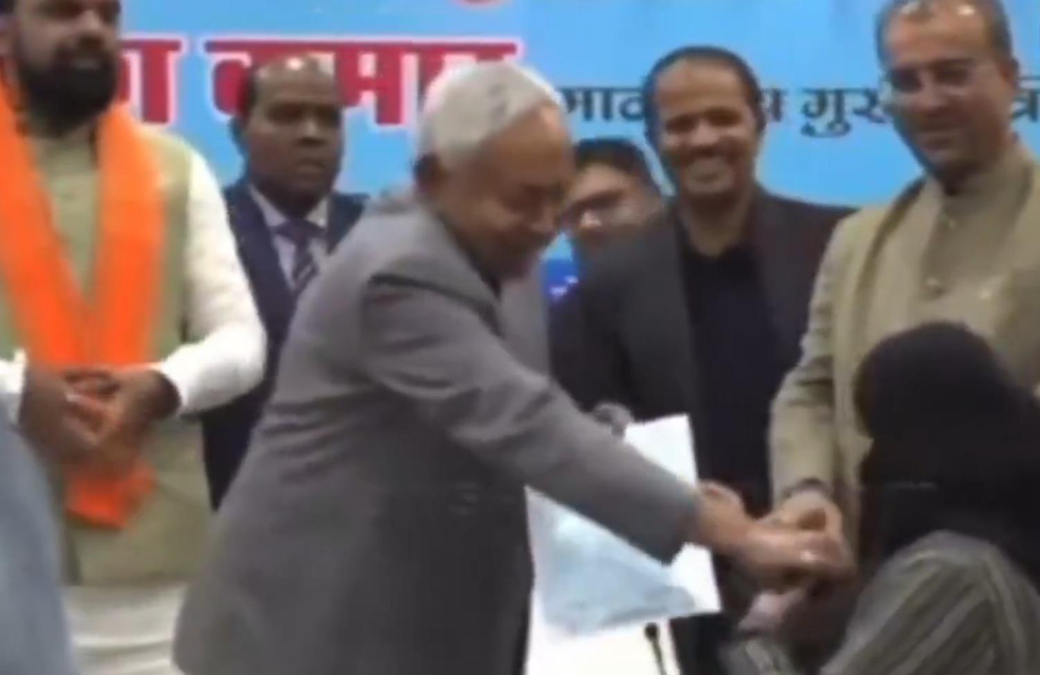 Hijab row: Bihar Minister defends Nitish Kumar