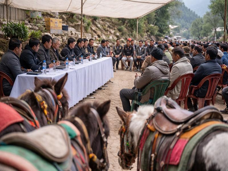 Vaishno Devi Shrine Board discusses rehab plan for pony operators, others