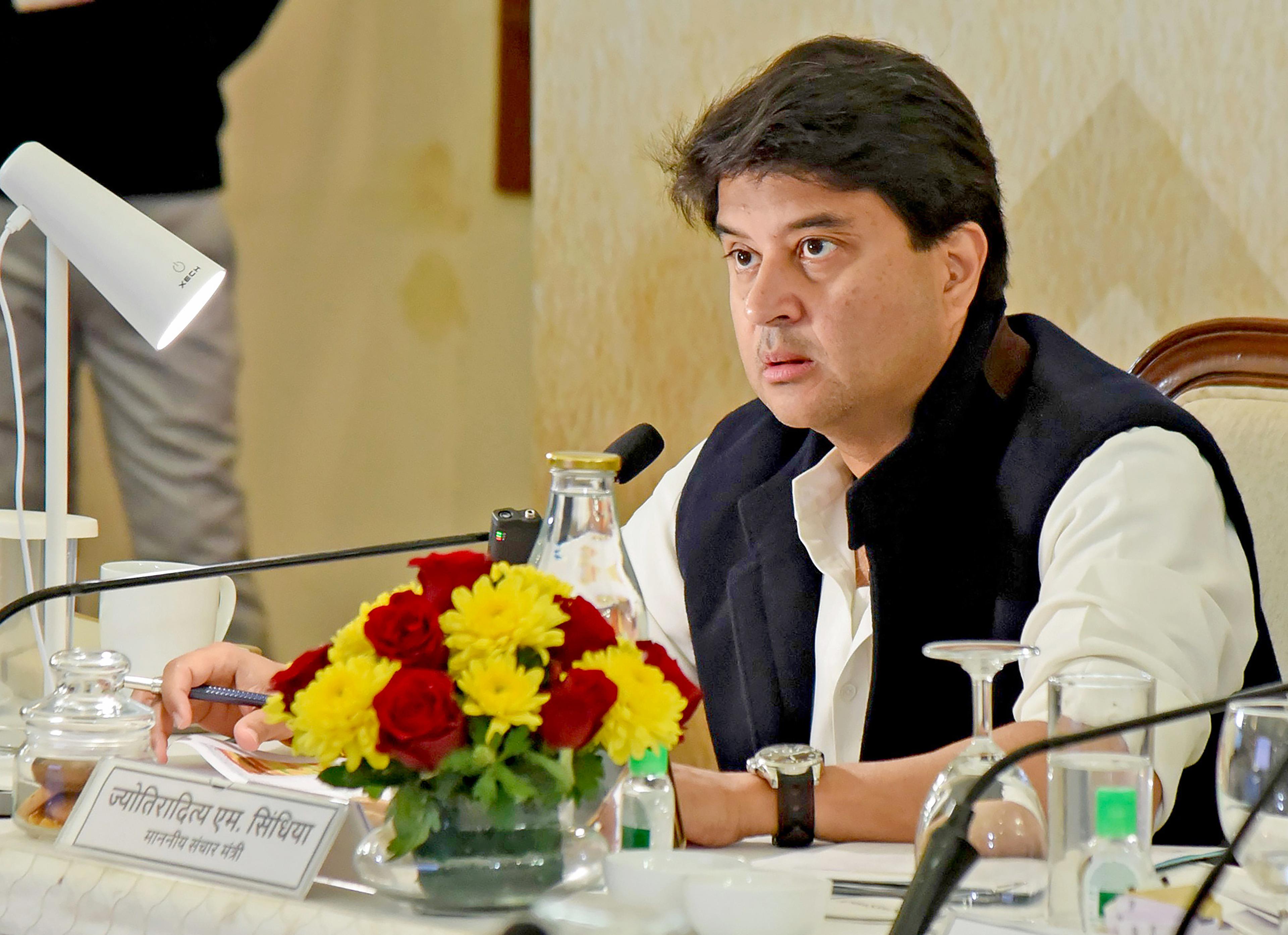 Congress trying to gain political mileage from sensitive situations: Jyotiraditya Scindia