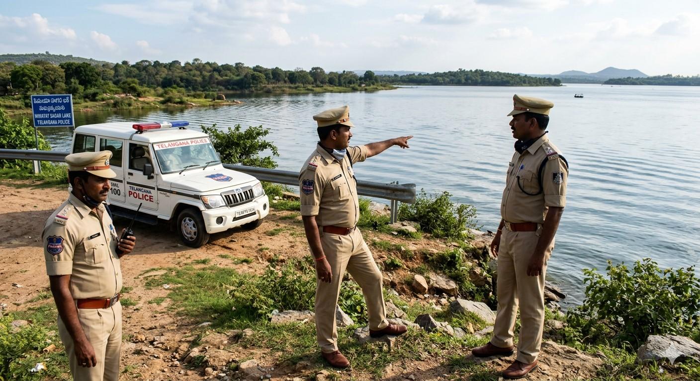 Telangana shocker: Man kills three daughters by throwing them into lake