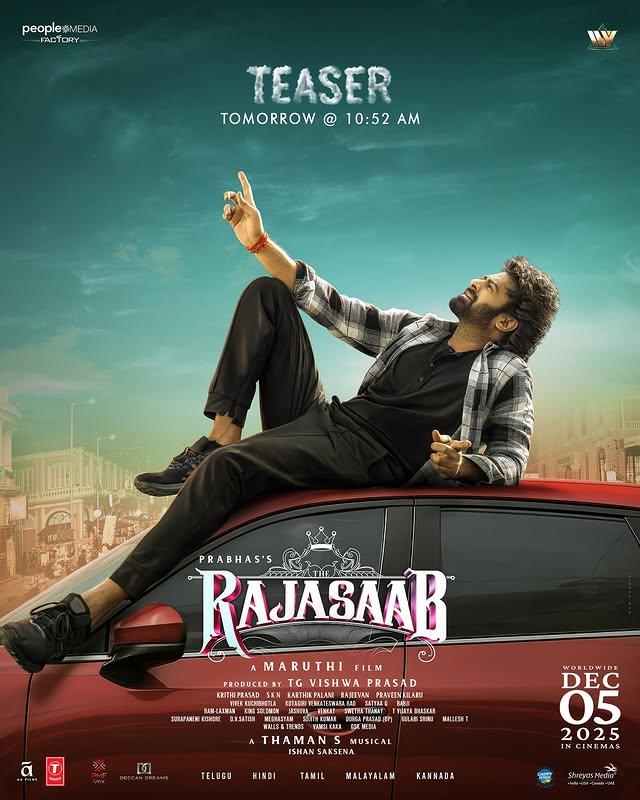 Prabhas is safe, confirms 'The Raja Saab' director Maruthi