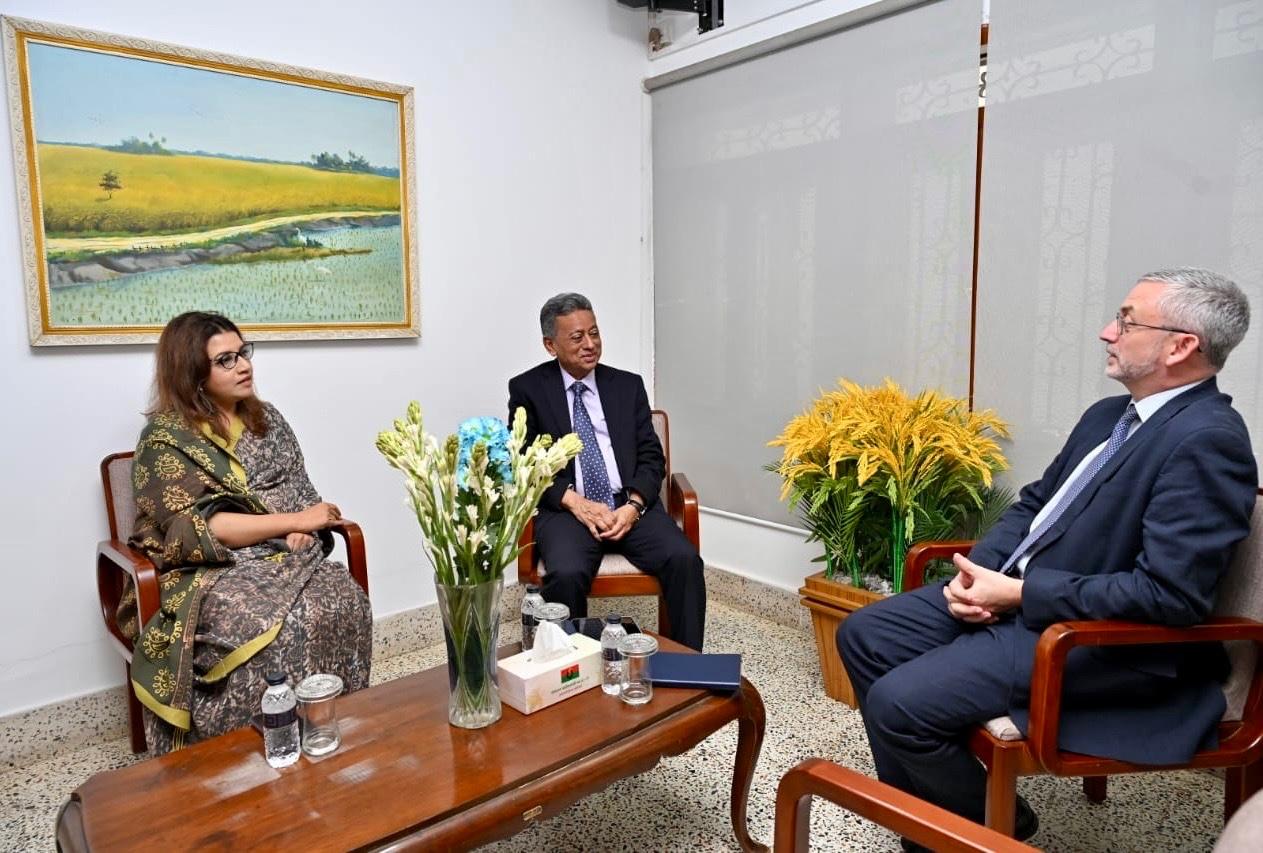 EU envoy hopes restoration of democratic order in Bangladesh