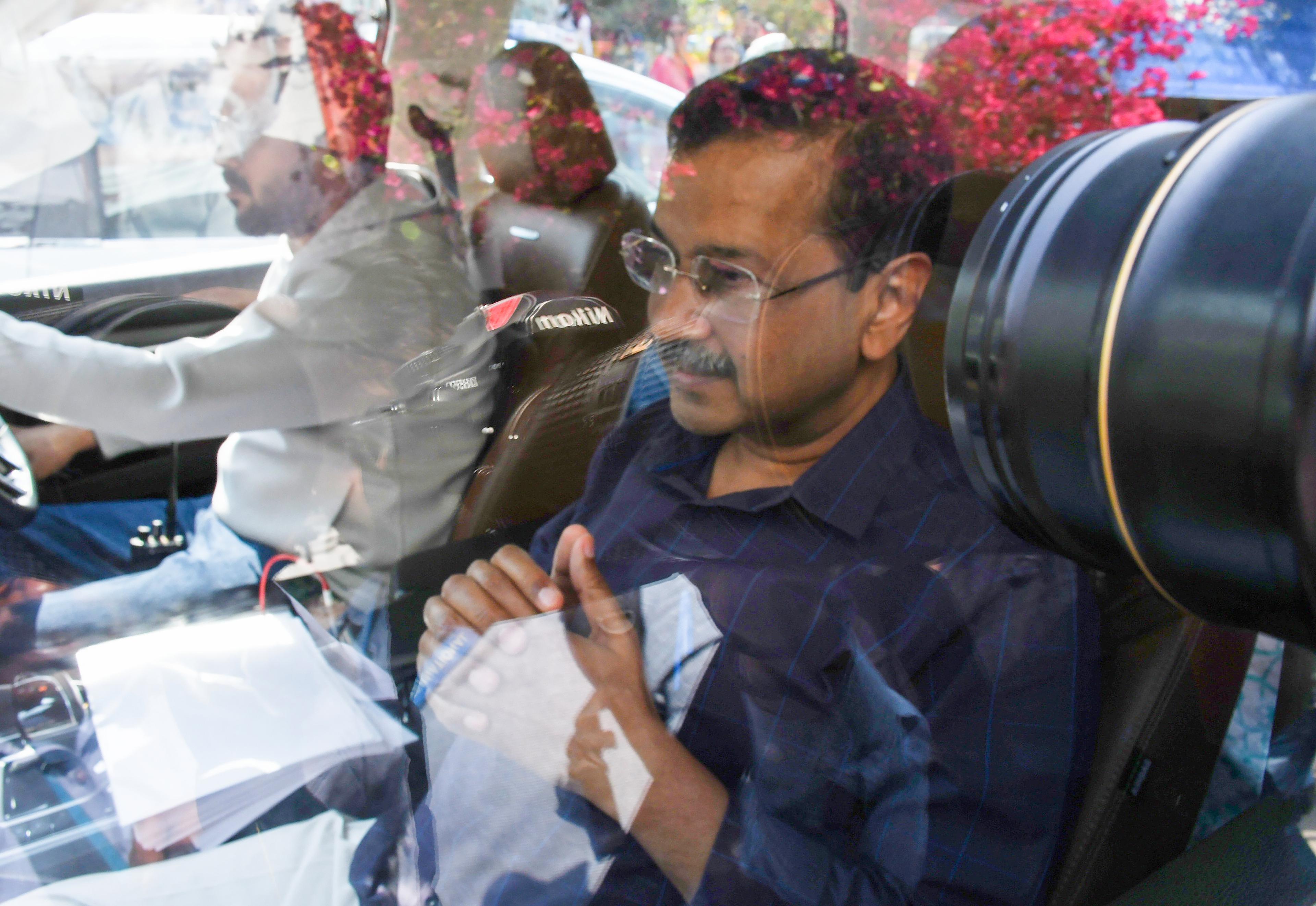 ‘Faansi Ghar’ row: Kejriwal appears before Delhi Assembly’s Committee of Privileges