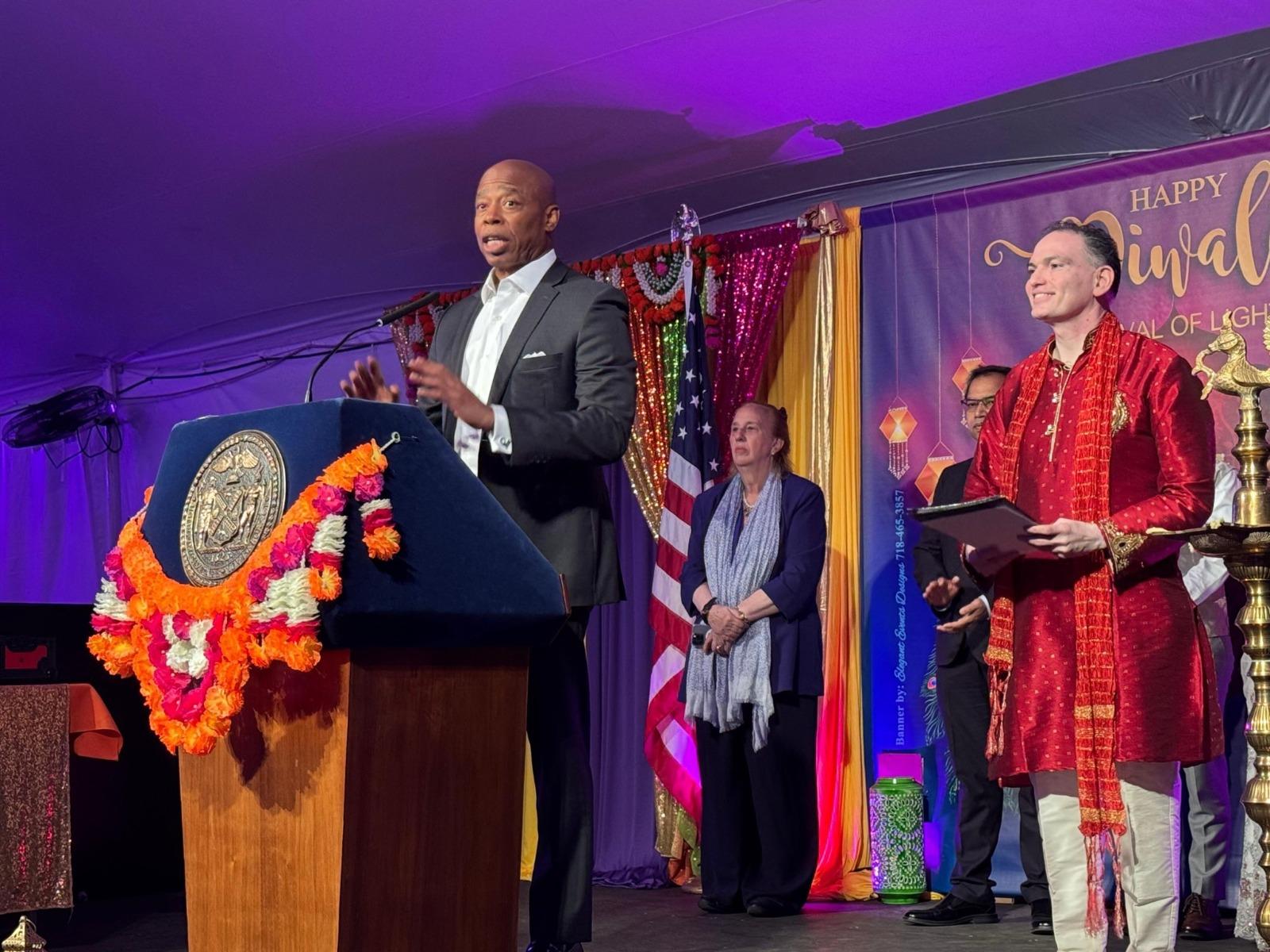 NYC Mayor hosts Diwali celebration, lauds Indian community's vibrant contributions