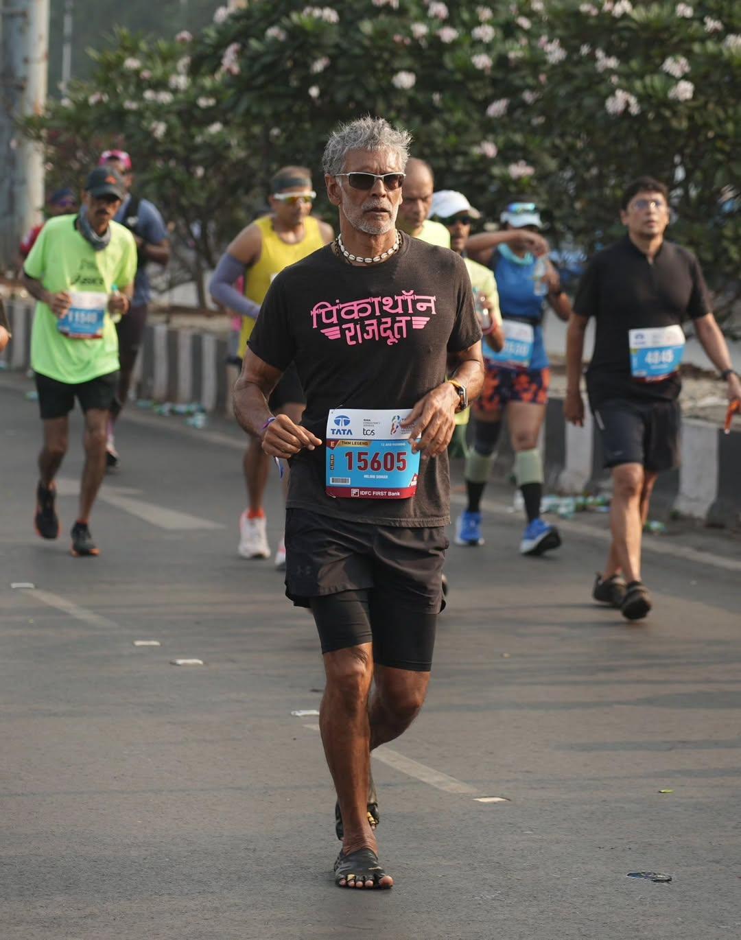 Milind Soman says 'Consistency is the key' as he runs his 21st Mumbai Marathon