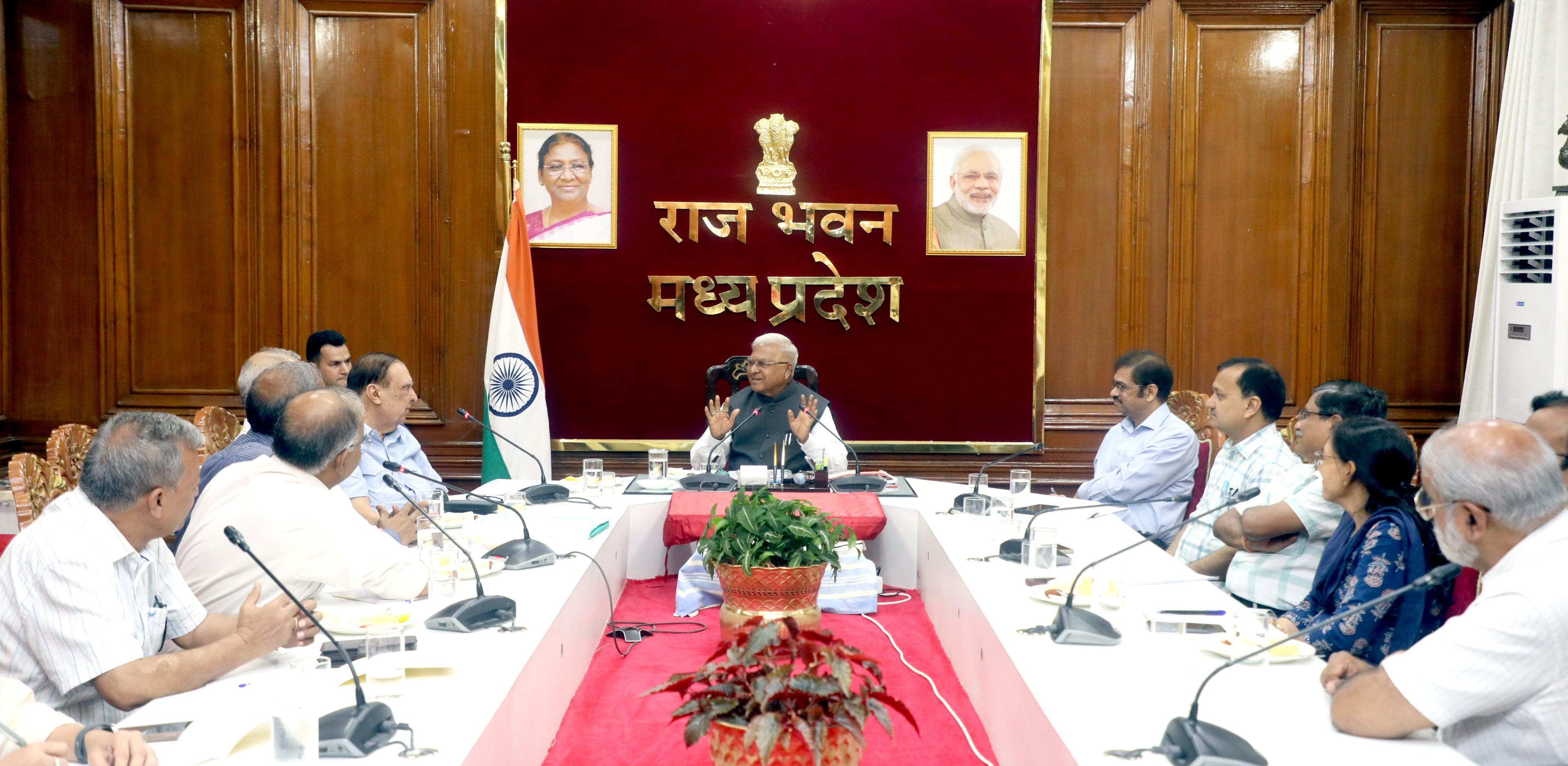 MP Guv reviews efforts on sickle cell eradication at Raj Bhawan