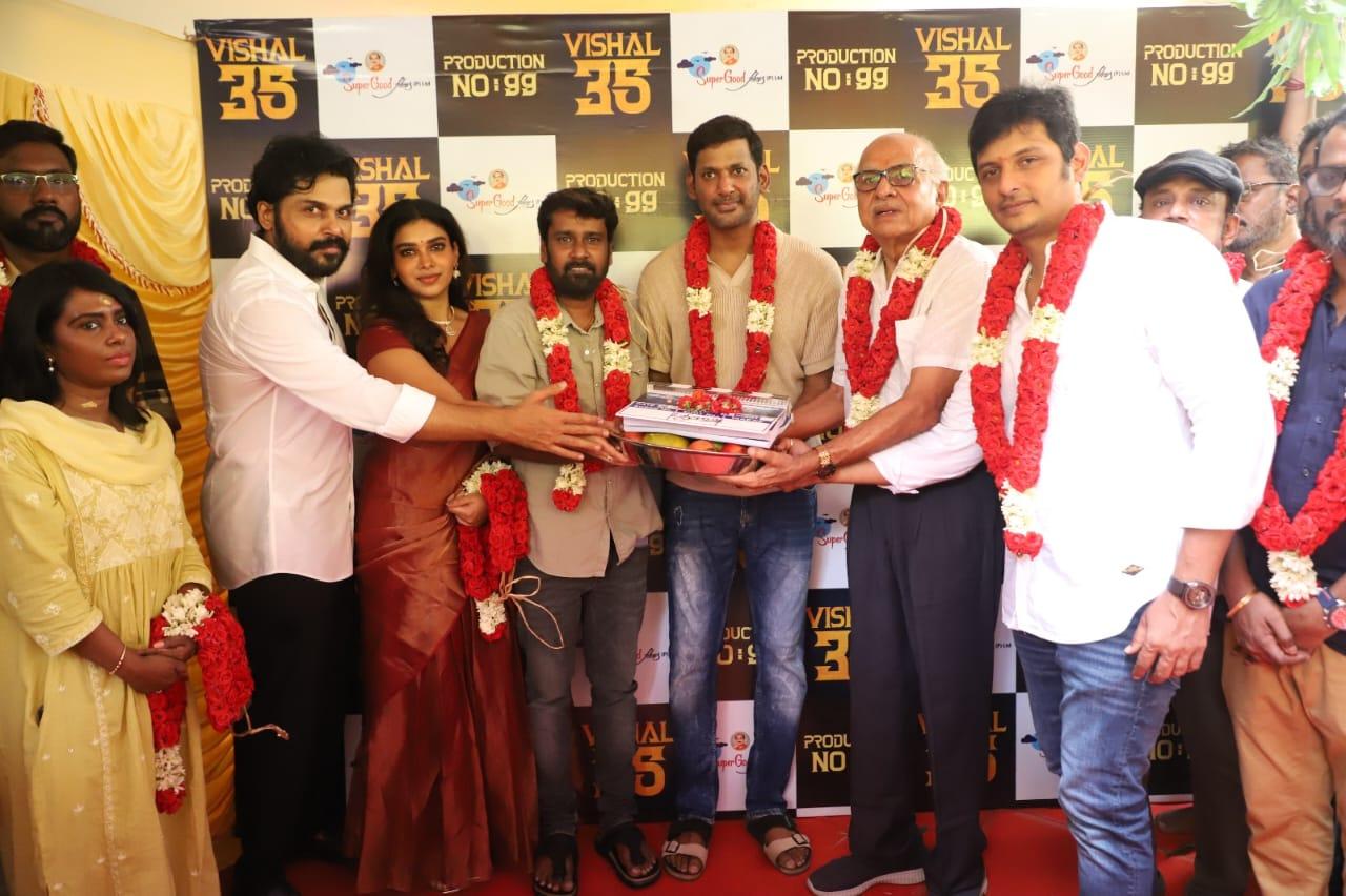 'Vishal 35': Vishal announces his next with Dushara Vijayan