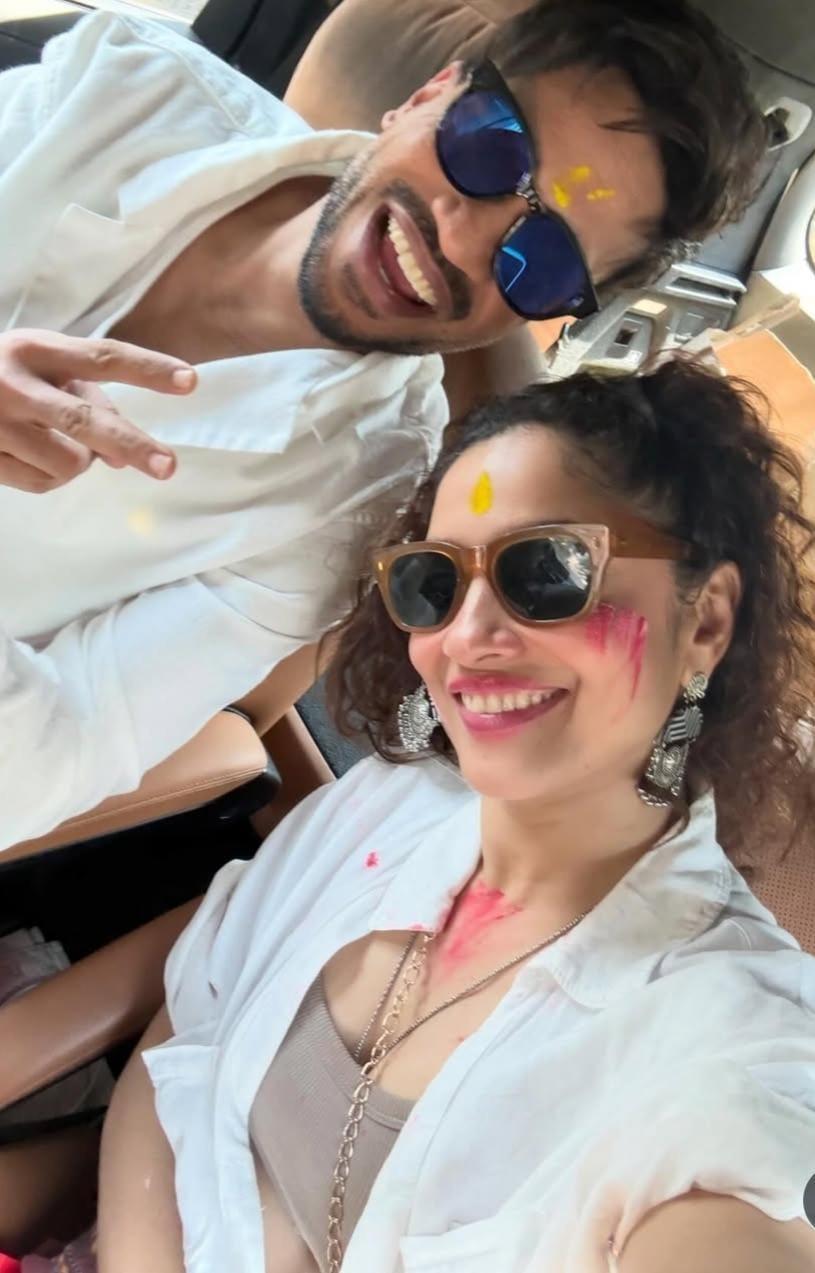 Ankita Lokhande extends Holi wishes using late Sushant Singh Rajput’s song