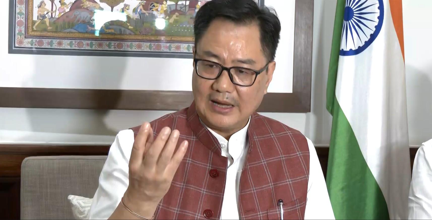 On Partition Remembrance Day, Rijiju highlights successful skilling drive for Sikh youths