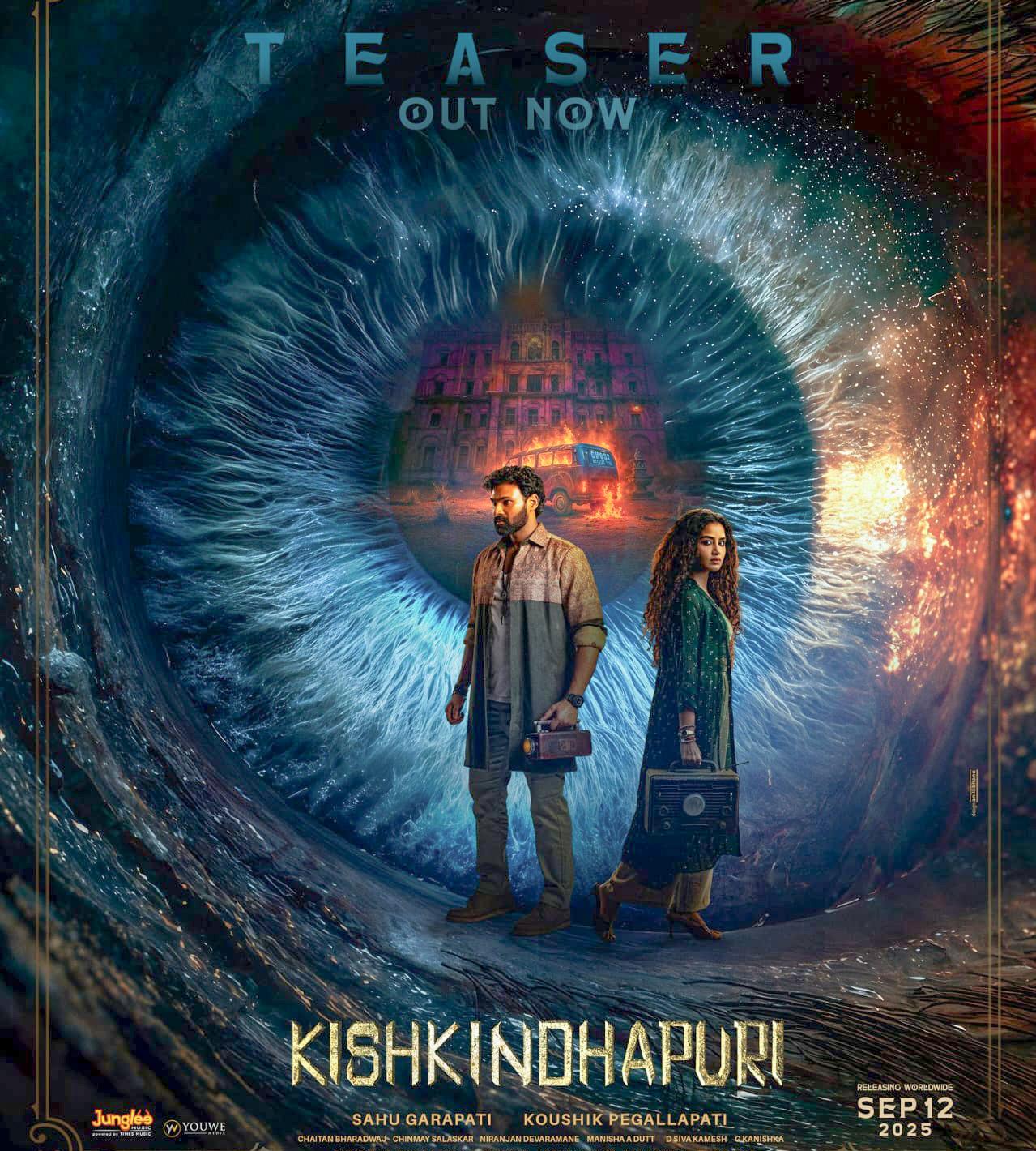 Teaser of Bellamkonda Sai Sreenivas's 'Kishkindhapuri' promises a bone-chilling horror thriller