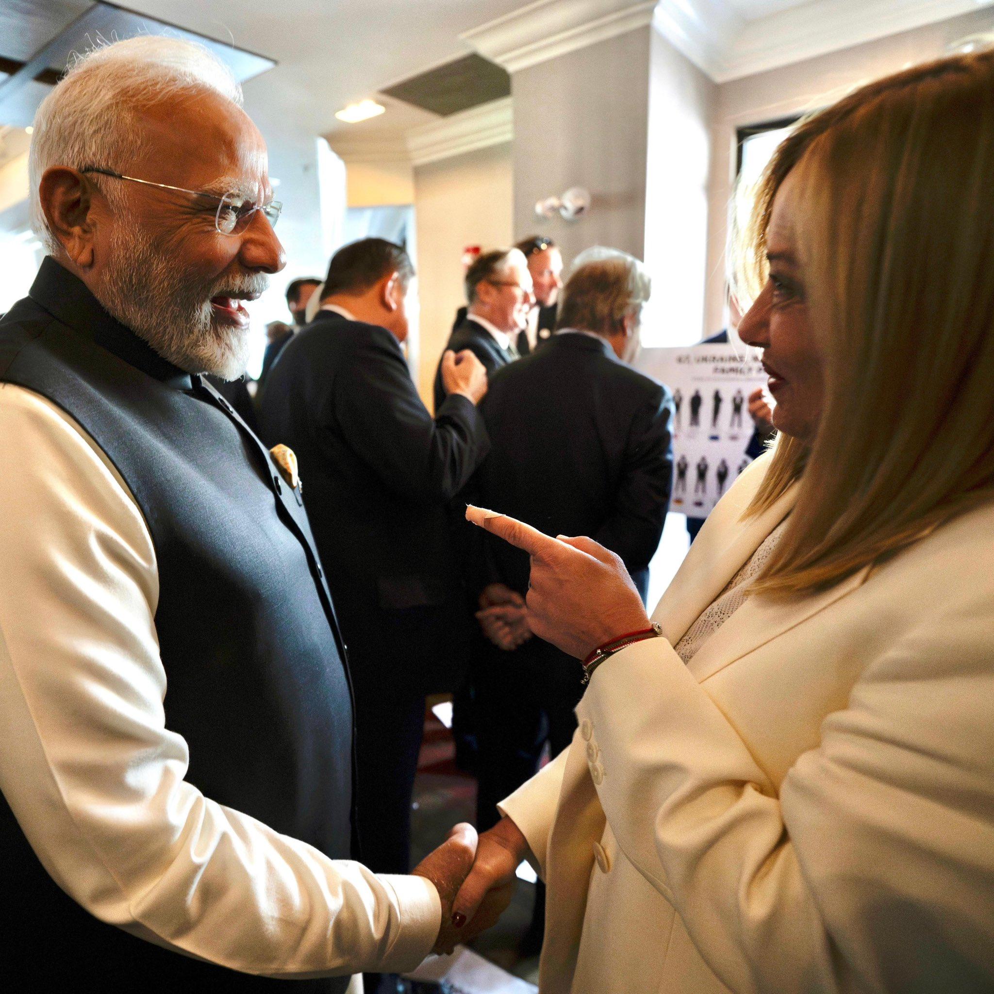 India's friendship with Italy will continue to get stronger: PM Modi on meeting with Italian counterpart Meloni