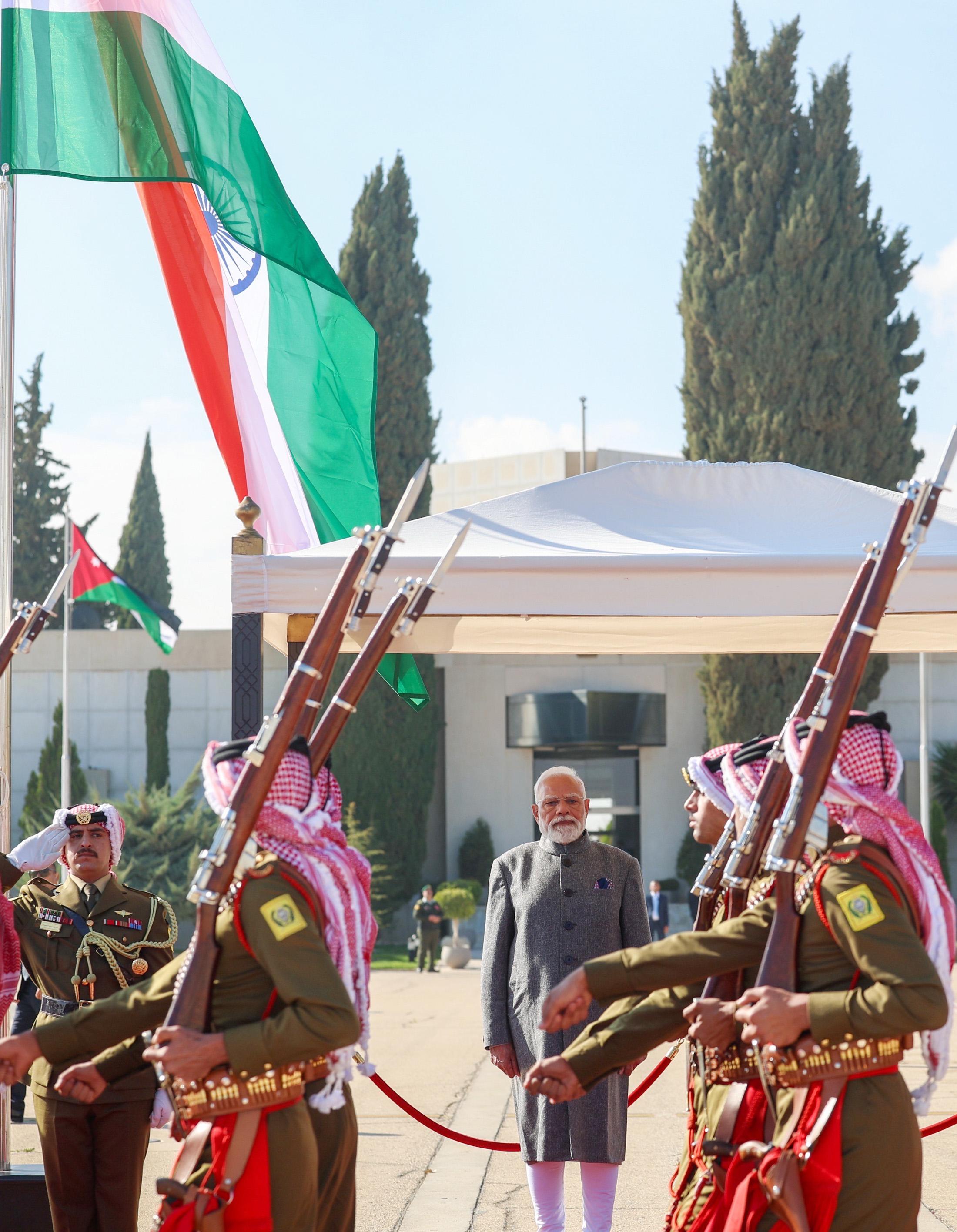 My visit will boost bilateral linkages, says PM Modi after arriving in Jordan