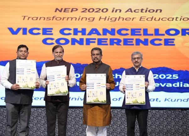 Dharmendra Pradhan asks VCs of central universities to catalyse research