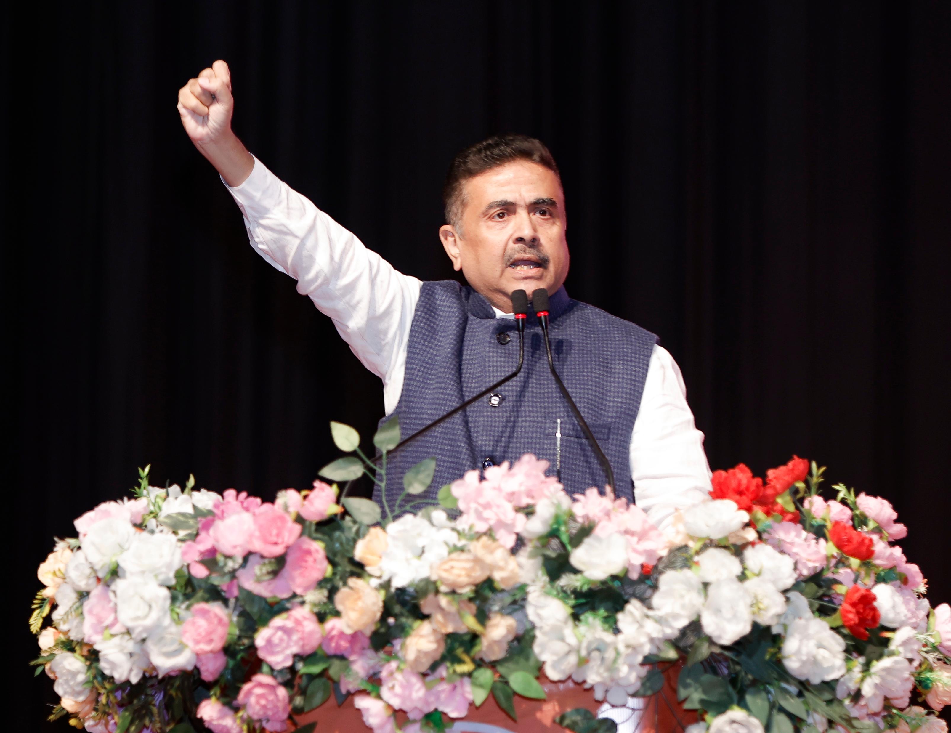 Calcutta HC grants conditional permission for LoP Suvendu Adhikari's rallies in north Bengal