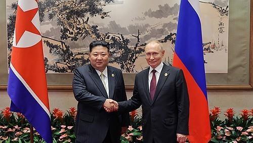 Putin congratulates North Korea's Kim on reelection, voices hope for closer ties