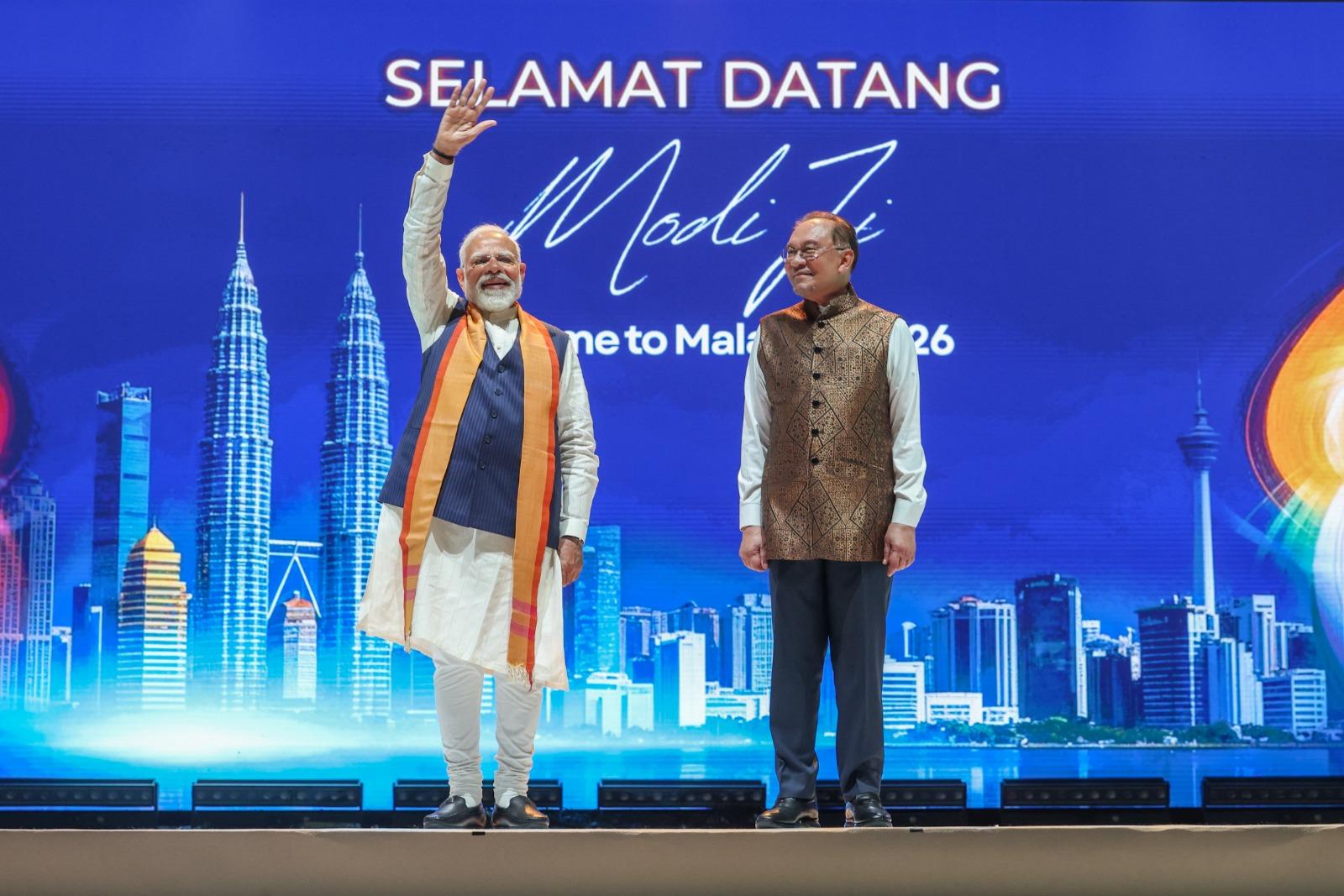 PM Modi hails record-breaking dance performance, spirit of Indian community in Malaysia