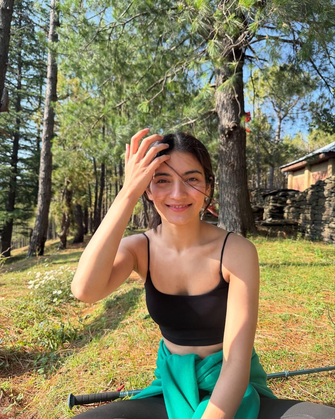 Pratibha Ranta enjoys World Environment Day with a walk uphill