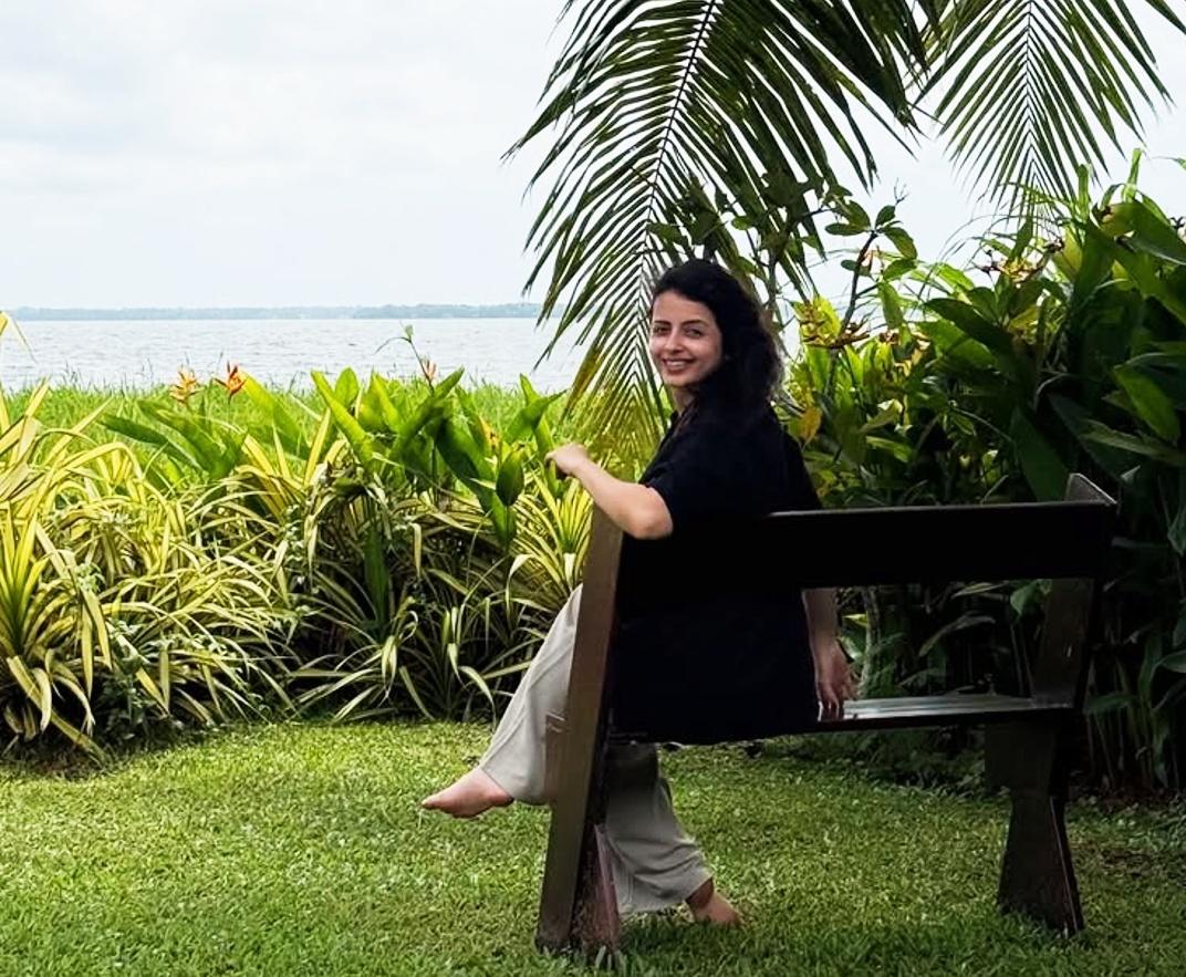 Shrenu Parikh finds peace in Kerala's backwaters with Ayurvedic detox