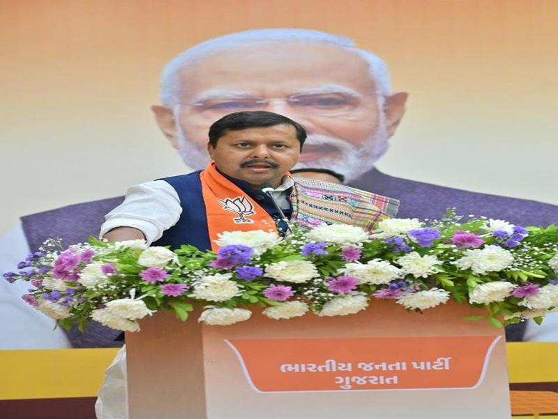Gujarat: BJP chief Nitin Nabin asks MPs, MLAs to expand welfare outreach in constituencies