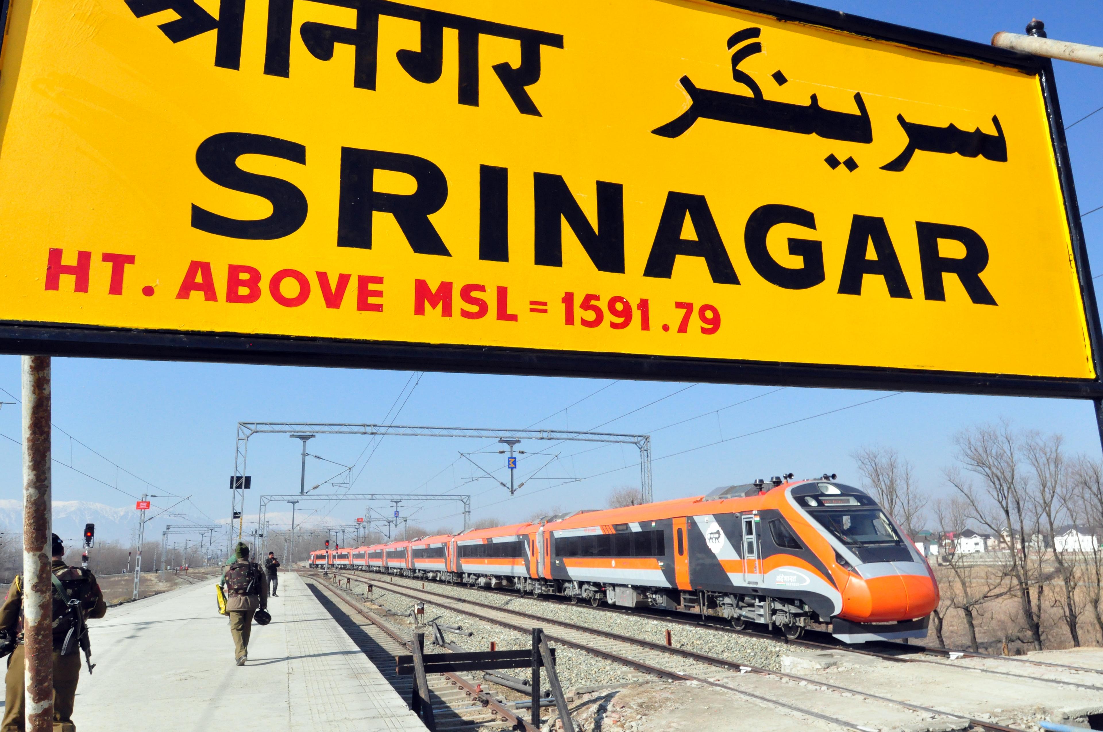 Railway link between Kashmir & rest of country becomes cornerstone in J&K integration