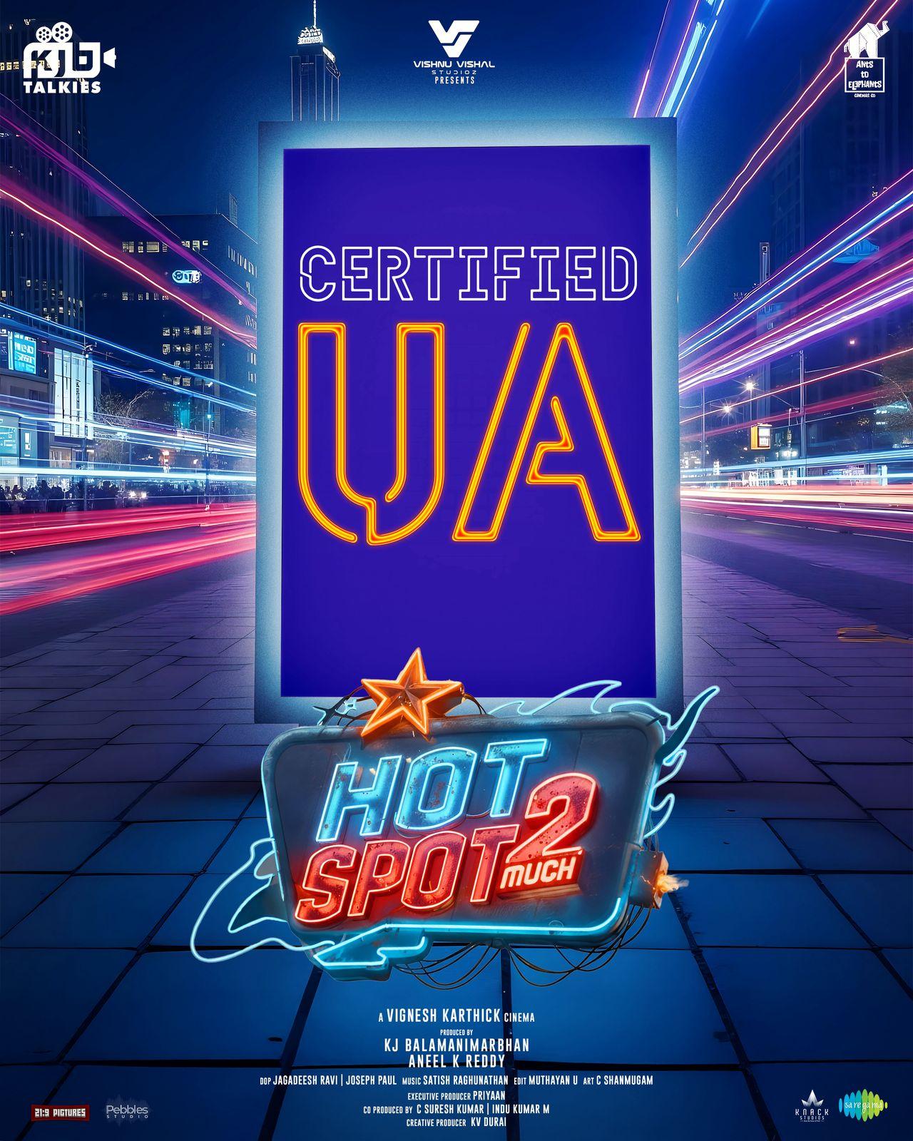 Censor Board clears Priya Bhavani Shankar's 'Hotspot 2 Much' for release with U/A certificate