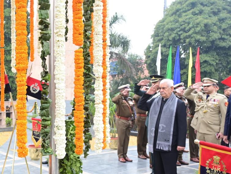 Quality education, healthcare, equal opportunities for youth essential to J&K’s progress: L-G Manoj Sinha