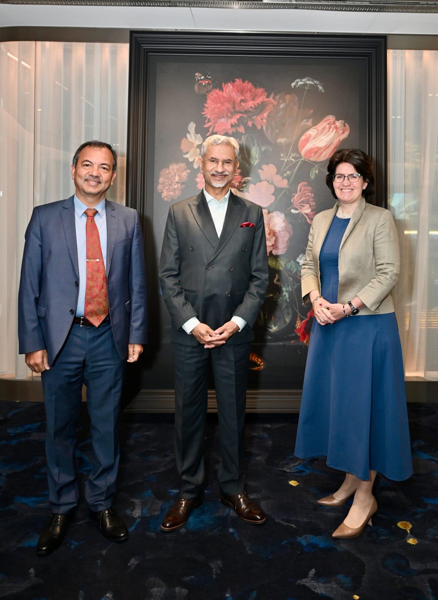 EAM Jaishankar arrives in Netherlands, to discuss strengthening bilateral ties