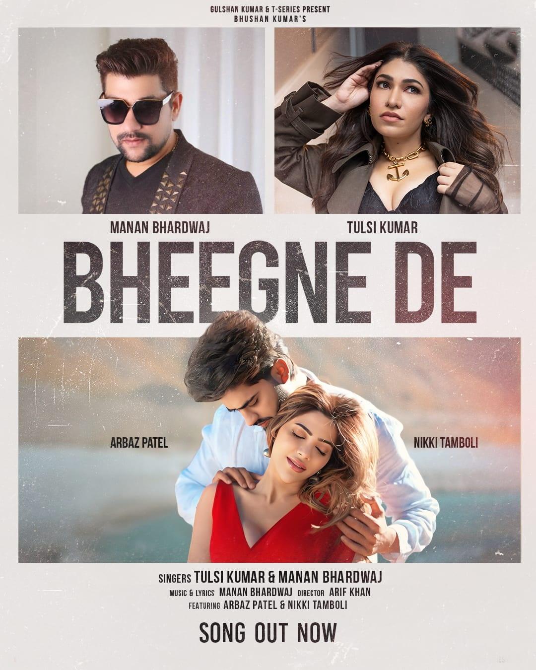 Tulsi Kumar and Manan Bhardwaj’s new track ‘Bheegne De’ captures intimacy with soulful simplicity