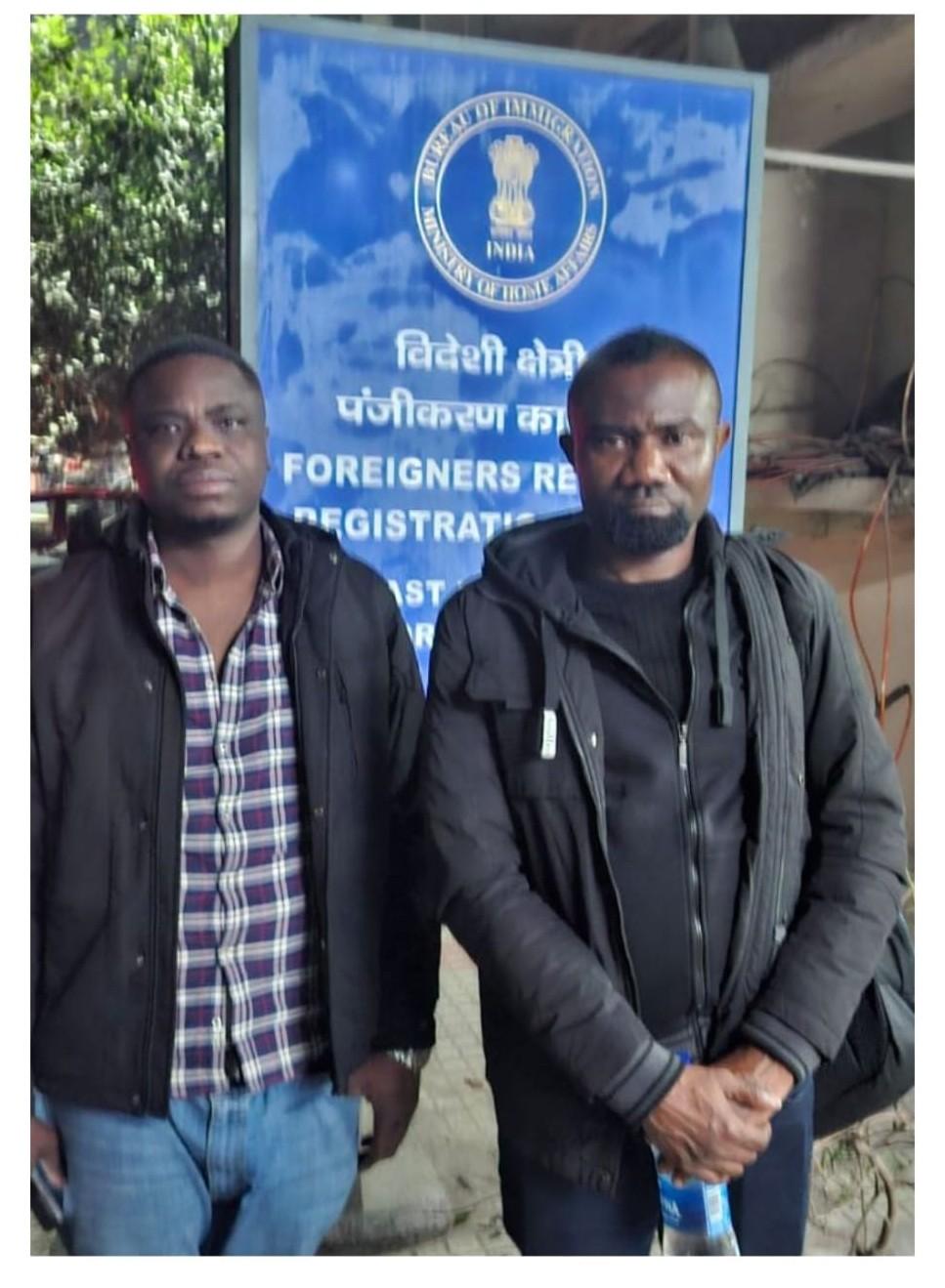 Five Nigerian nationals deported by Delhi Police in February crackdown