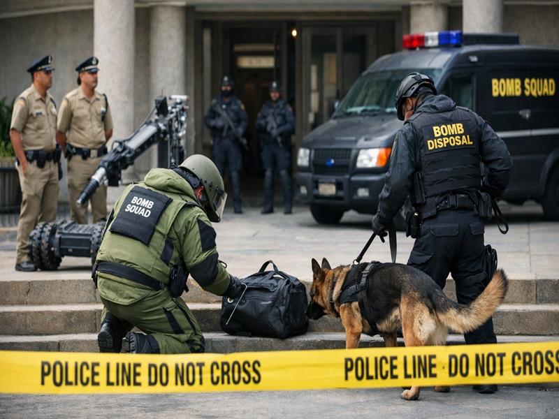 Bomb threats trigger security sweep at courts in Chhattisgarh, Madhya Pradesh