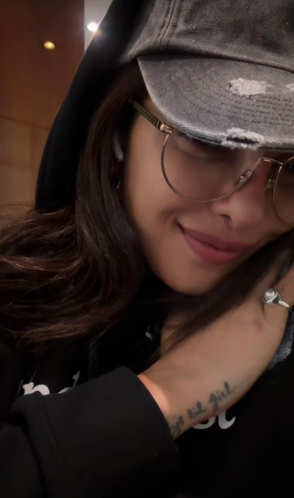 Priyanka Chopra misses Nick Jonas as she heads to Hyderabad for work, wears his sweatshirt