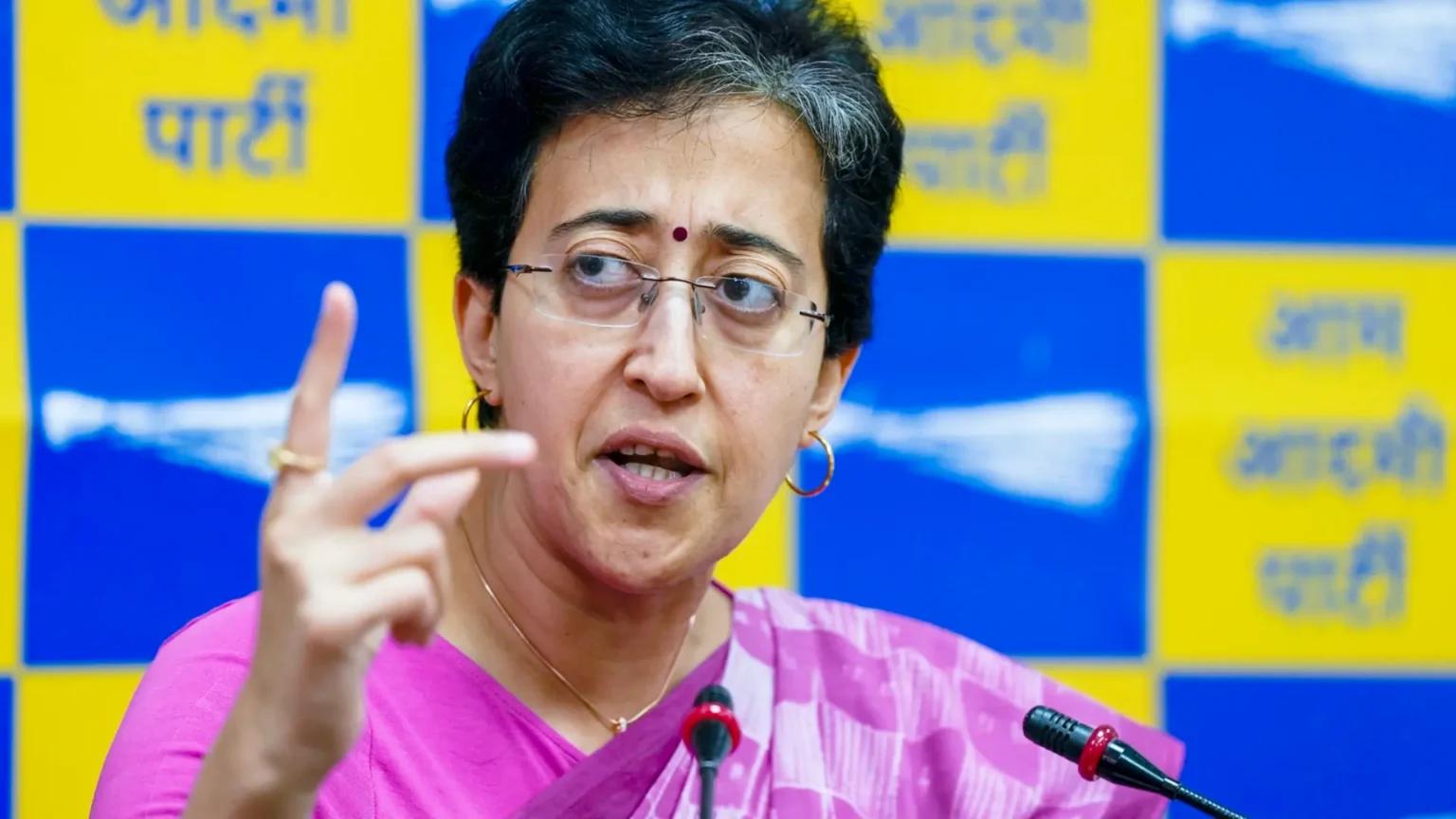 Delhi CM Atishi