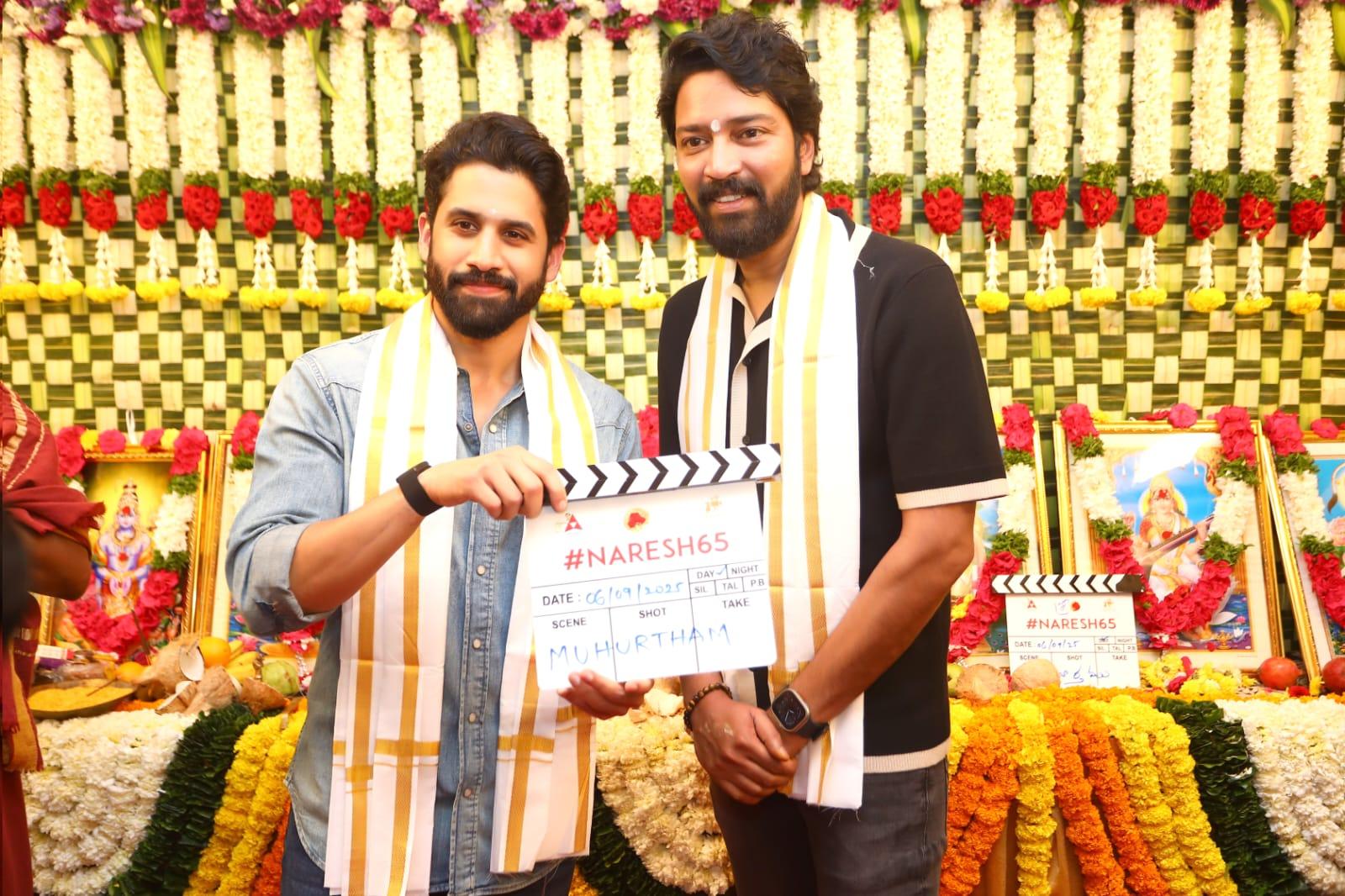 Allari Naresh's next film, a fantasy comedy, goes on floors with traditional pooja