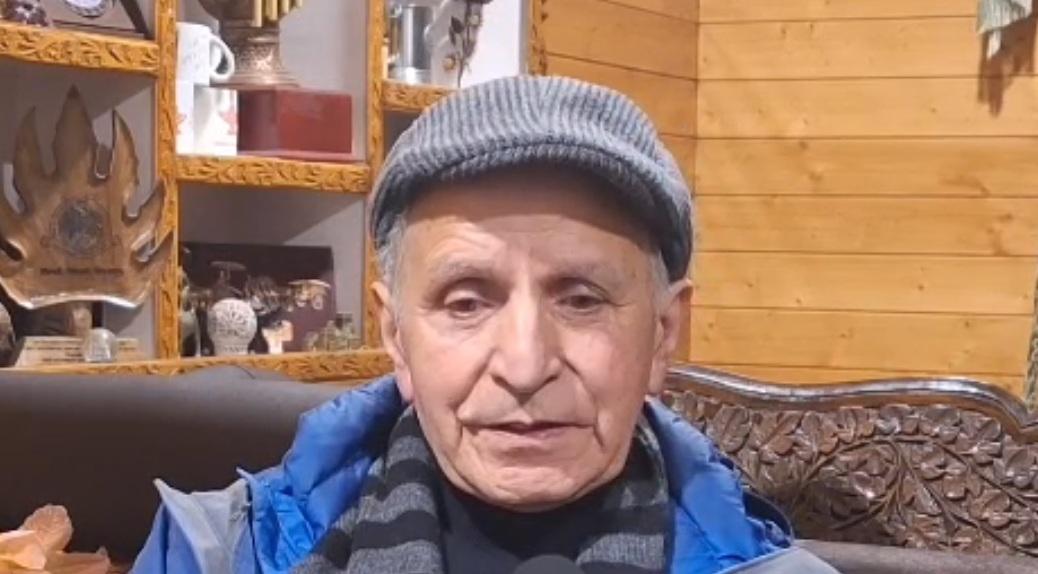 Kashmiri linguist Prof Shafi Shauq conferred with Padma Shri award