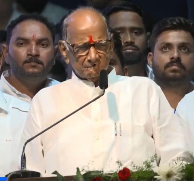 Don’t worry about split, focus on revival of NCP-SP: Sharad Pawar tells party workers