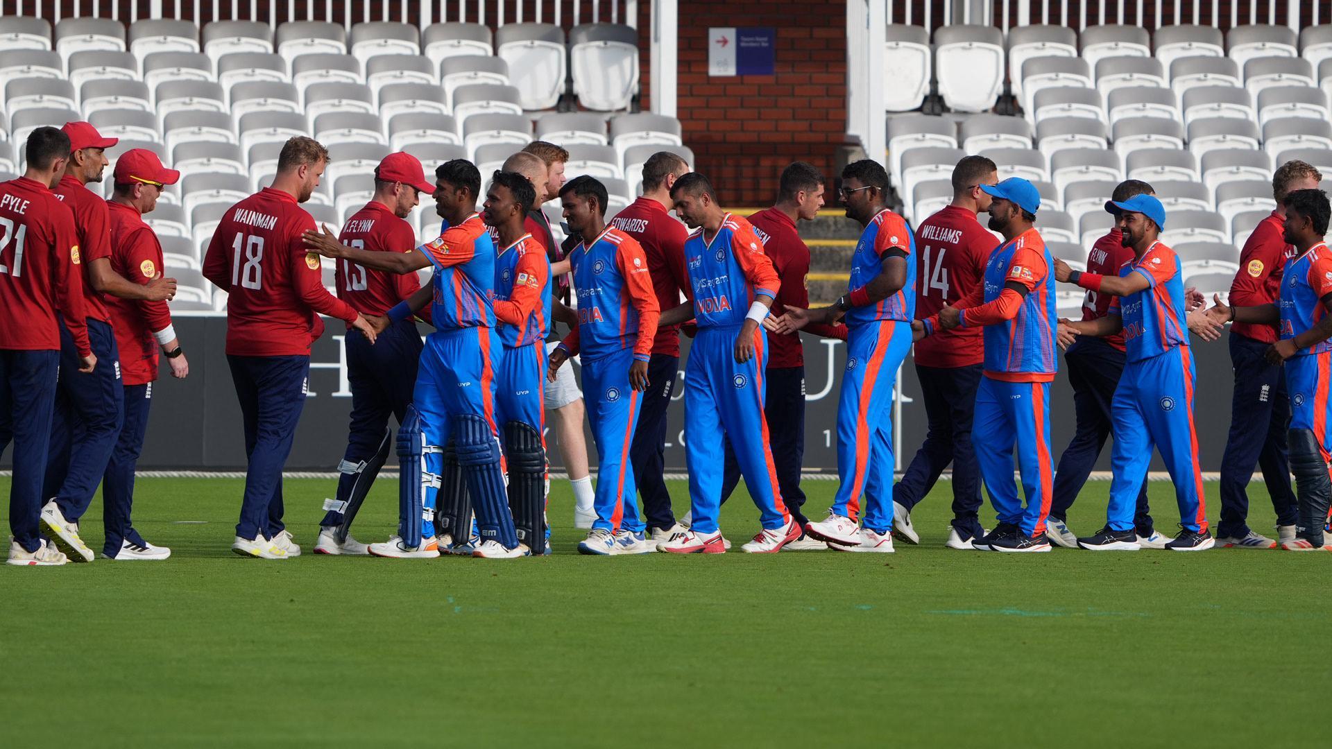 Mixed Disability Series: India register thrilling 2-wicket win over England at Lord's