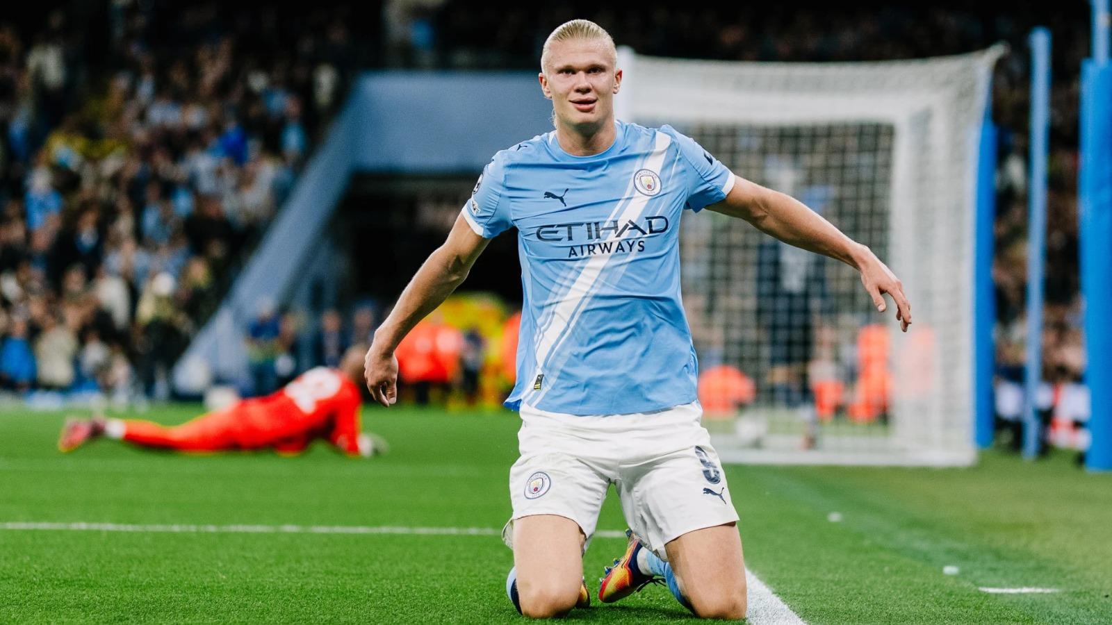 'He seems to break every record': Foden on Haaland's Champions League goalscoring milestone