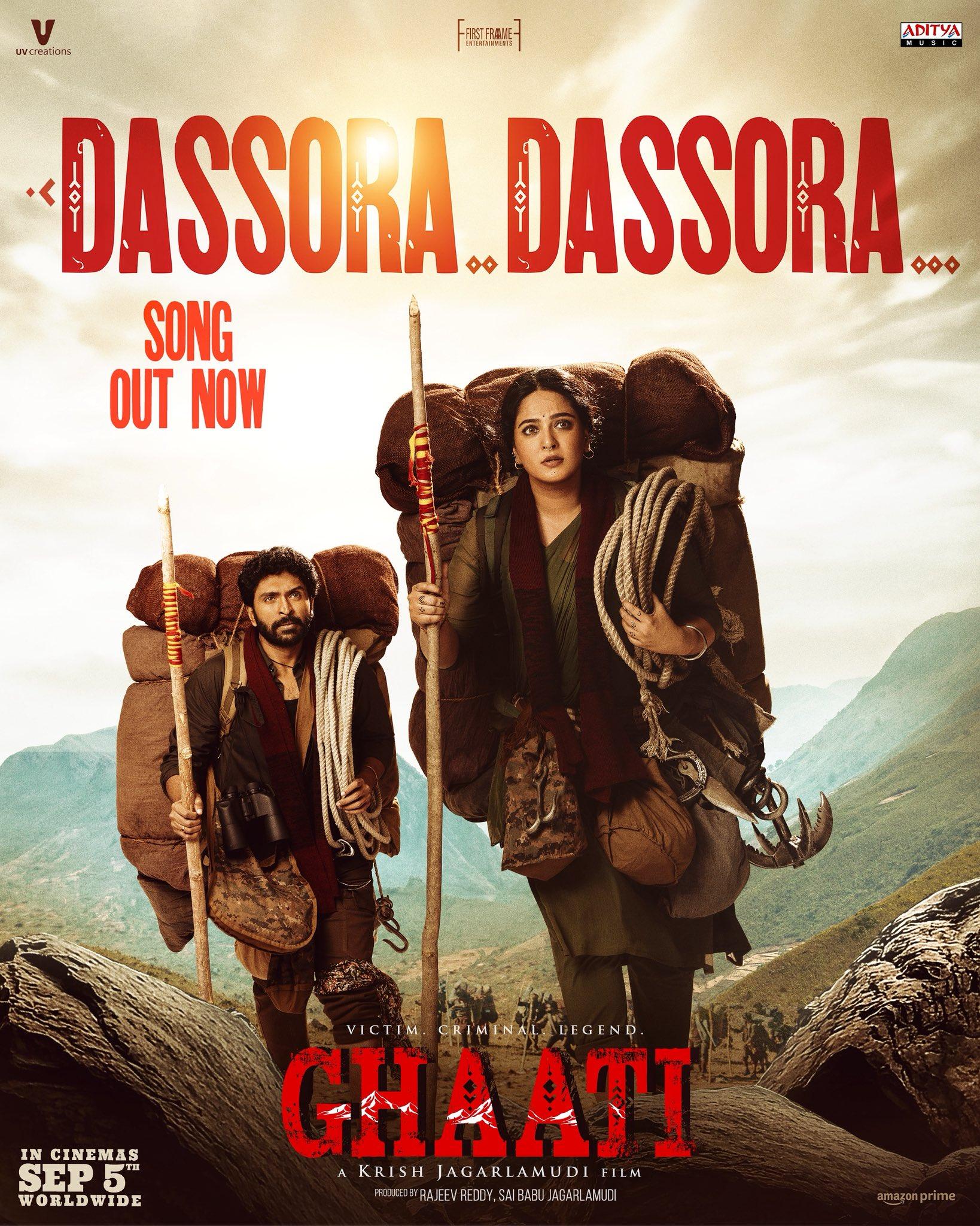 Second single 'Dassora' from Anushka Shetty's Ghaati is a mood-booster