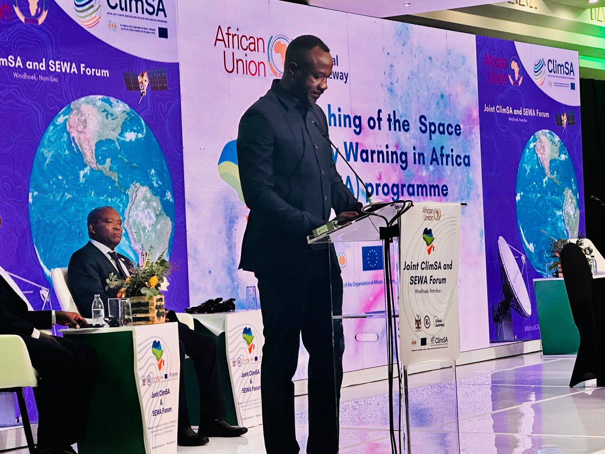 AU launches SEWA to strengthen Africa's space-based climate early warning systems
